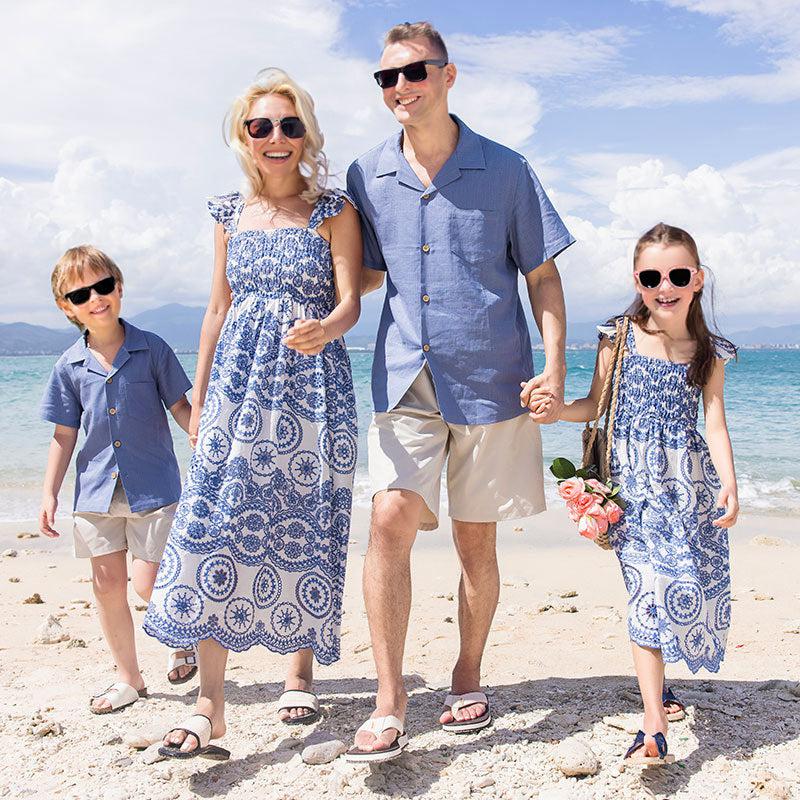 Family matching outfits summer best sale