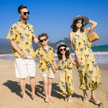 Family Matching Set - Cute and Stylish Outfits for Mothers, Fathers, and Children