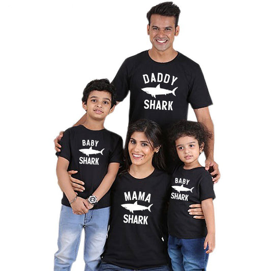 Family Matching Shark T-shirts - dresslikemommy.com