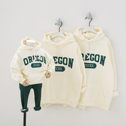 Family Matching Oregon Ducks Hoodie - dresslikemommy.com