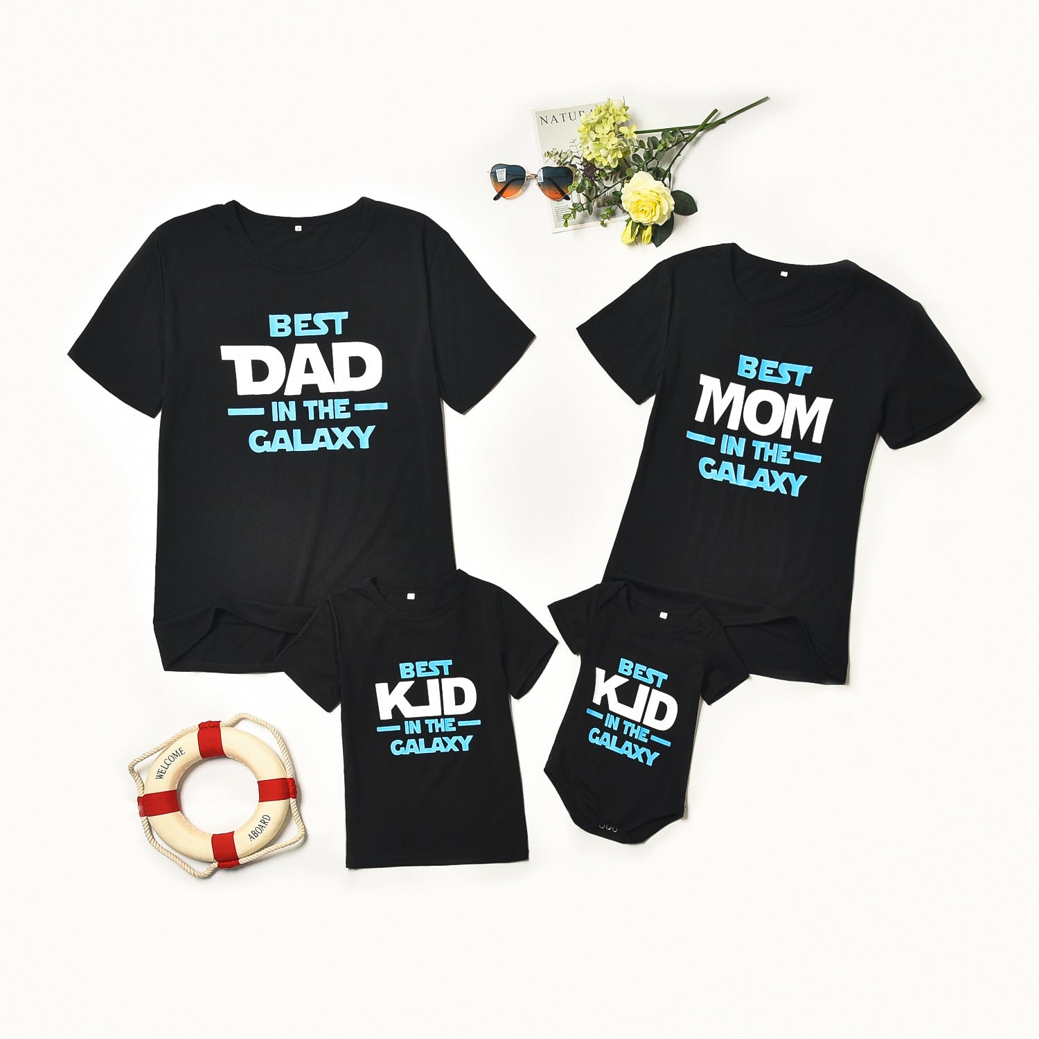 Family Matching Best In The Galaxy T-shirts - dresslikemommy.com