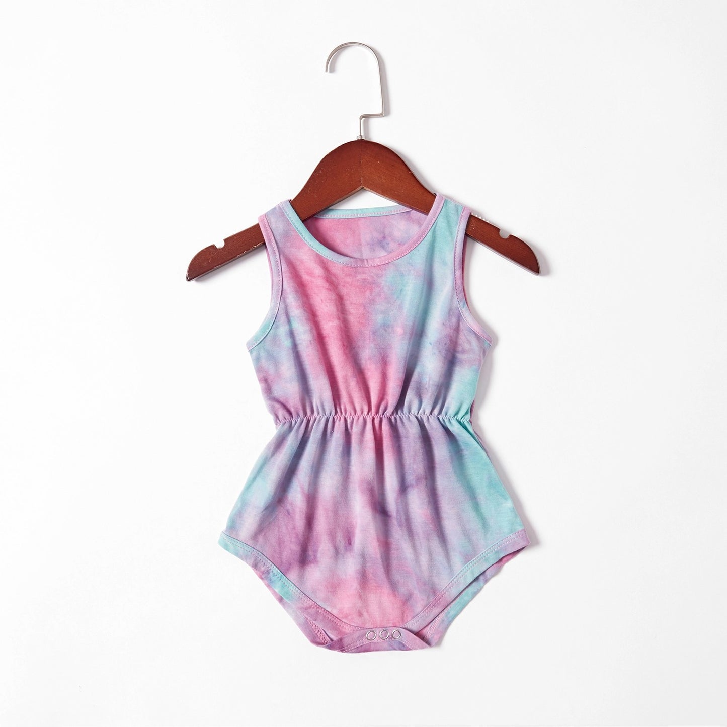 Matching Mommy & Me Tie-dye Jumpsuit Romper - dresslikemommy.com