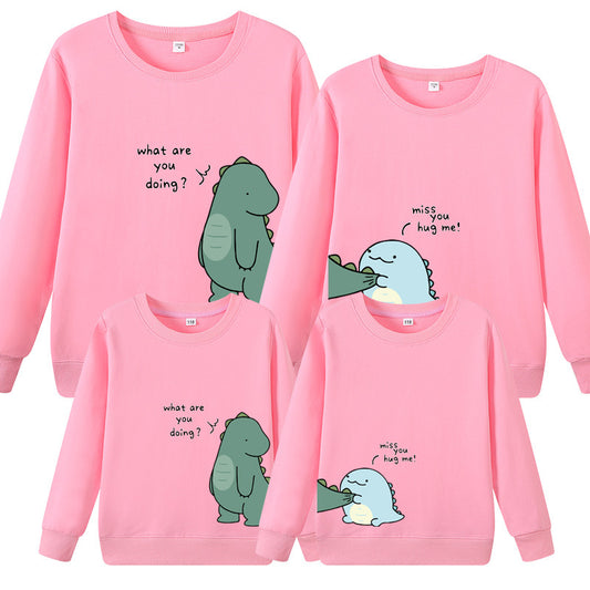 Mommy & Me Matching Dinosaur Sweater - dresslikemommy.com