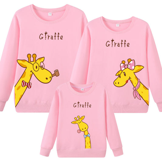 Family Matching Giraffe Sweater - dresslikemommy.com