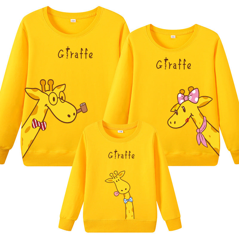 Family Matching Giraffe Sweater - dresslikemommy.com