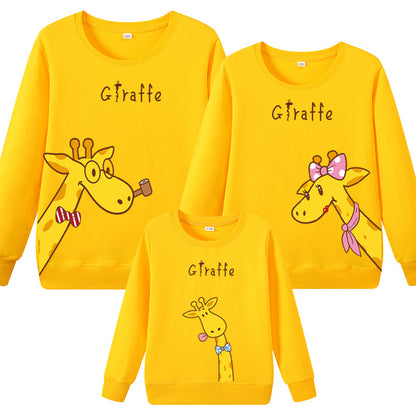 Family Matching Giraffe Sweater - dresslikemommy.com