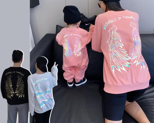 Family Matching Colorful Wings Sweater - dresslikemommy.com