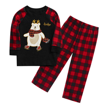 Holiday Christmas Bear Family Pajamas - dresslikemommy.com