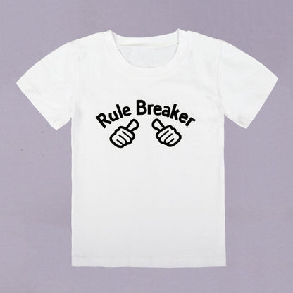 Family Matching Rule Maker Rule Breaker T-shirts - dresslikemommy.com