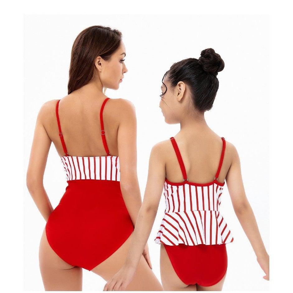 Cute Mother Daughter Matching Swimsuits-Swimsuits-dresslikemommy.com