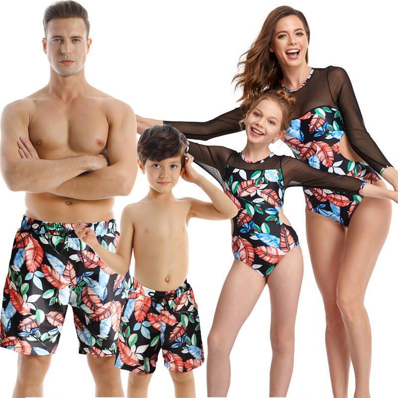 Daddy Mommy and Me Family Swimsuit-Family Matching-dresslikemommy.com