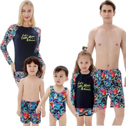 Family Matching Bathing Suits Swimwear-Family Matching-dresslikemommy.com