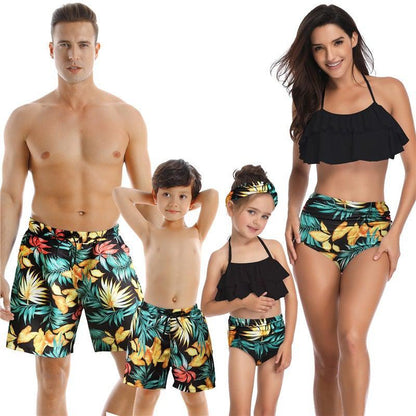 Family Matching Swimwear Bathing Suit-Family Matching-dresslikemommy.com