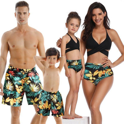 Family Matching Swimwear Bathing Suit-Family Matching-dresslikemommy.com