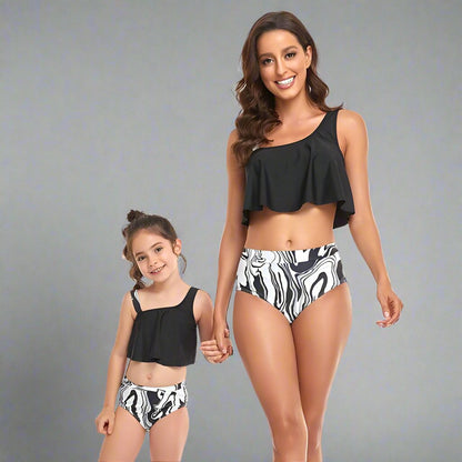 Matching Mother Daughter Tankini-Swimsuits-dresslikemommy.com