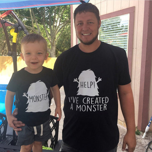 Daddy and Me I have Created a Monster T-Shirt - dresslikemommy.com