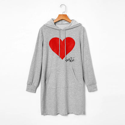 Matching Mommy & Me Heart Hoodie