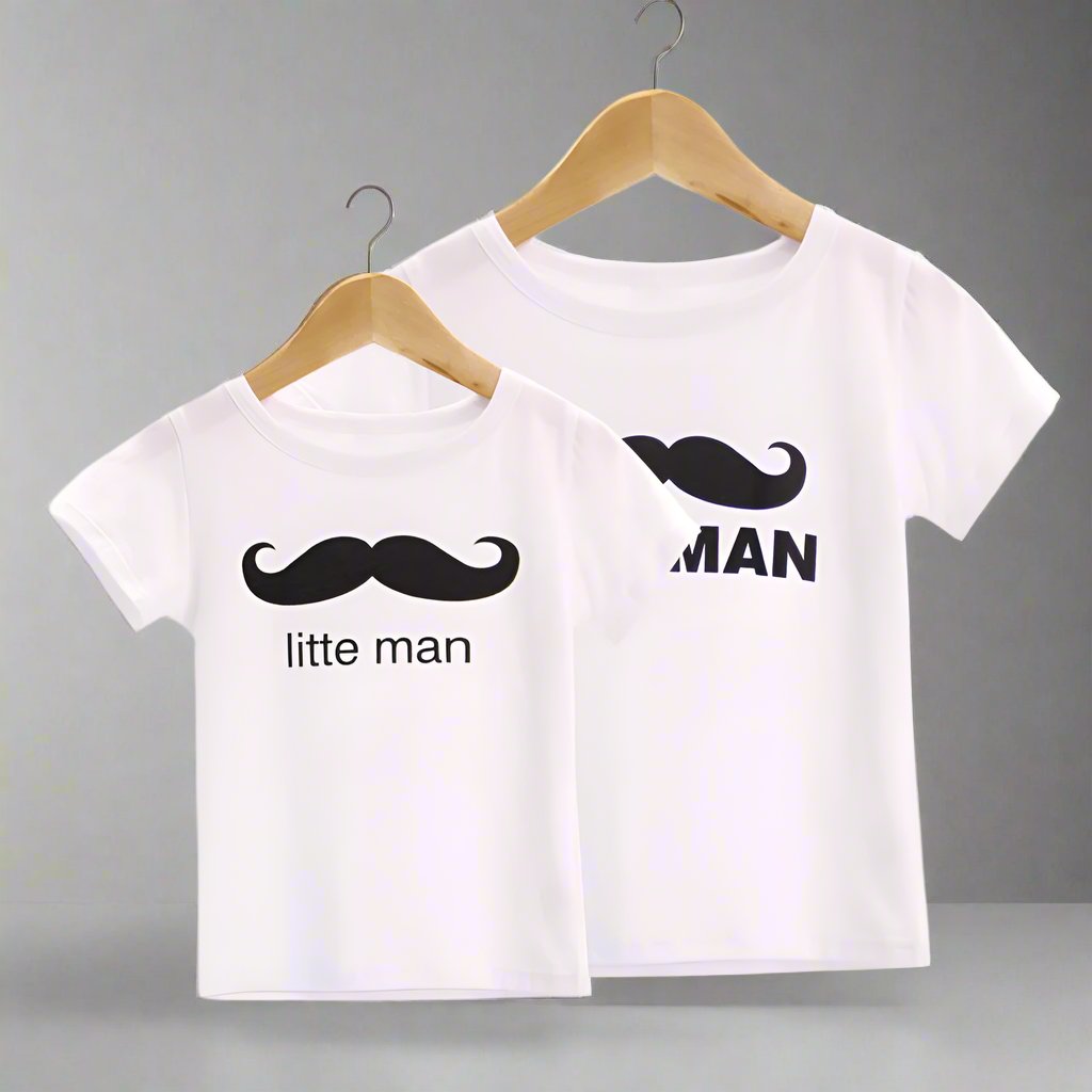 Daddy and Me Big Man Little Man T-Shirt - dresslikemommy.com