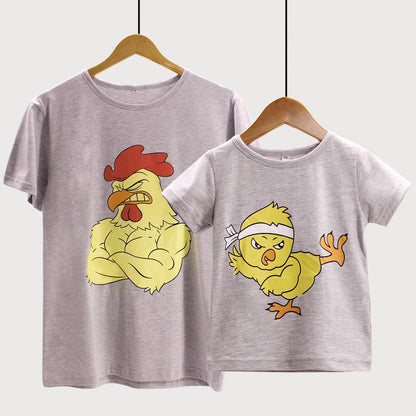 Daddy and Me Cartoon T-Shirt - dresslikemommy.com