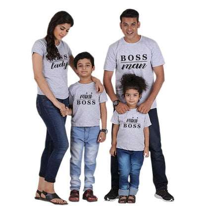 Family Matching Boss T-shirts - dresslikemommy.com