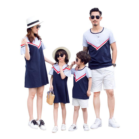 Family Matching Patchwork Outfit - dresslikemommy.com