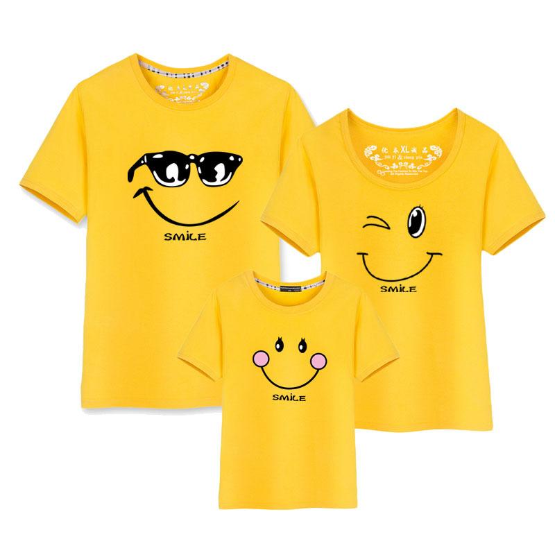 Family Matching Smile T-Shirt - dresslikemommy.com