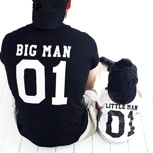 Matching Big Man Little Man T-Shirts - dresslikemommy.com