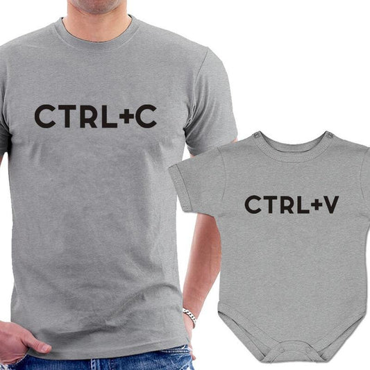 Matching CTRL+C/V T-Shirt - dresslikemommy.com