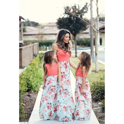 Matching Maxi Double Rose Patchwork - dresslikemommy.com