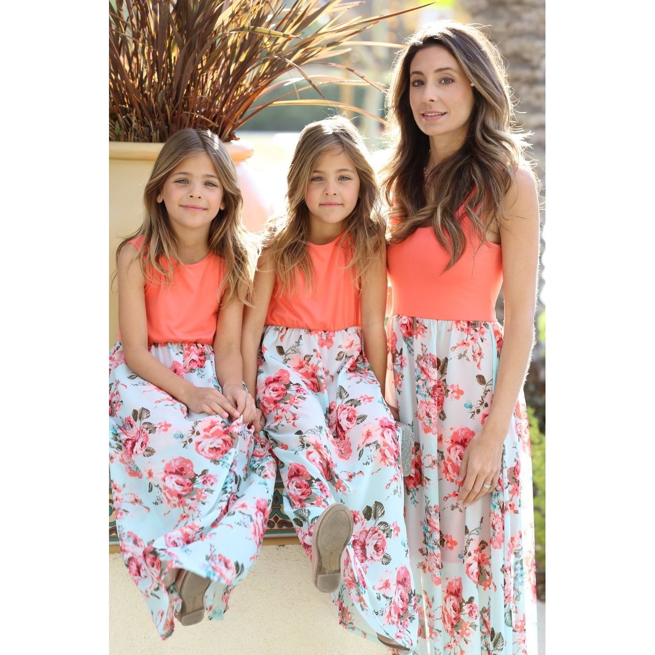 Matching Maxi Double Rose Patchwork - dresslikemommy.com