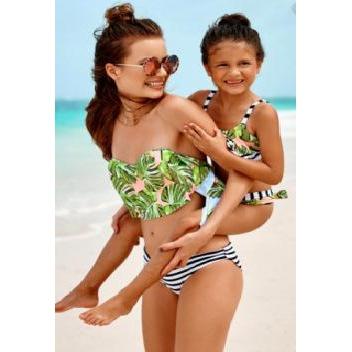 Matching Turtle Back Bamboo Swimwear - dresslikemommy.com