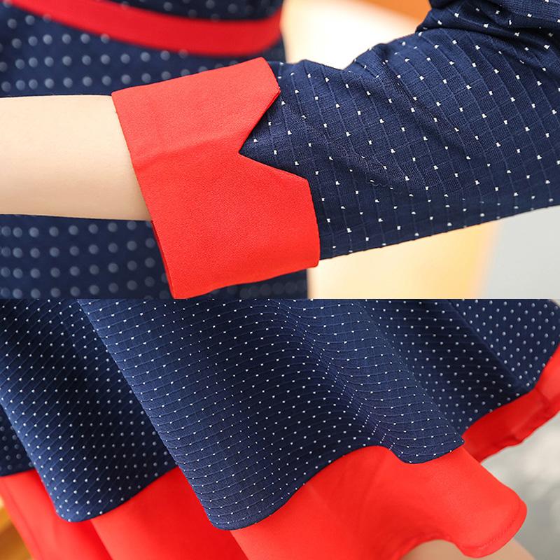 Mommy & Me Knitted Polka Dot Party Dress - dresslikemommy.com