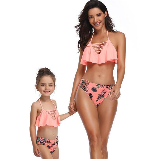 Mommy & Me Matching Bikini Swimsuit - dresslikemommy.com