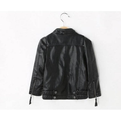 Mother and daughter faux leather jacket - dresslikemommy.com