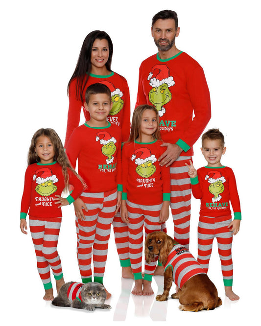 Cotton Christmas Family Matching Pajamas - dresslikemommy.com